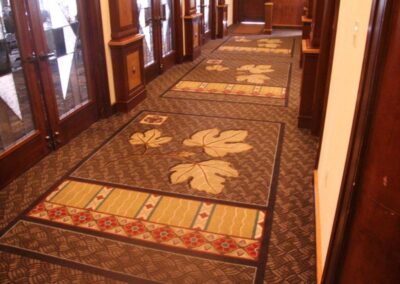 Lubbock Country Club Hallway & Breakfast Room