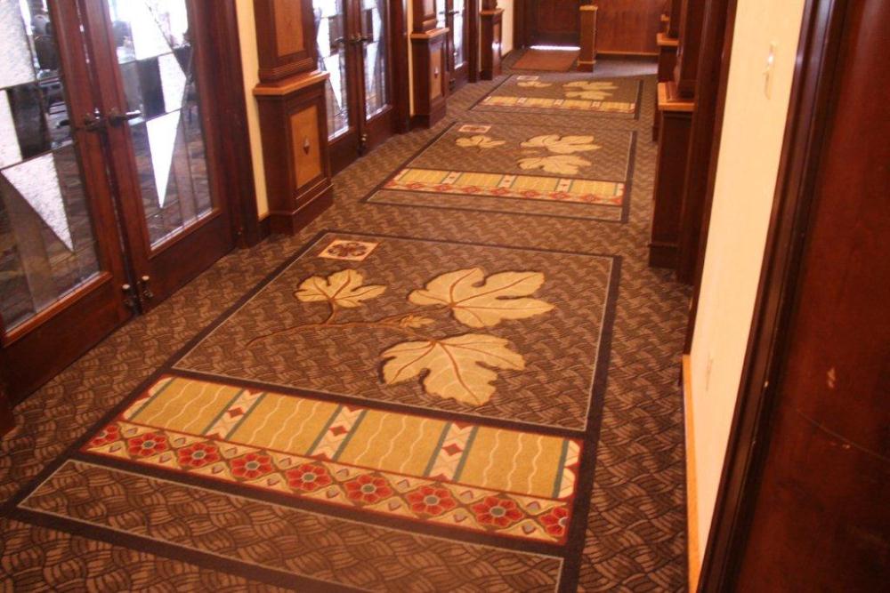 Lubbock Country Club Hallway & Breakfast Room