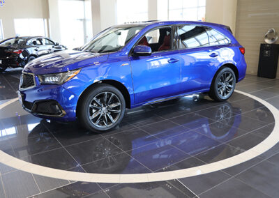 Acura Dealership: New Car Showroom